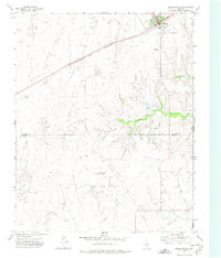 HIGGINS SOUTH, TX-OK HISTORICAL MAP GEOP