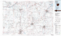 FINDLAY, OH HISTORICAL MAP GEOPDF 30X60