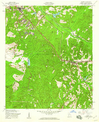 CUSSETA, GA HISTORICAL MAP GEOPDF 7.5X7.