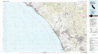 OCEANSIDE, CA HISTORICAL MAP GEOPDF 30X6