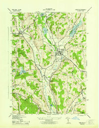 HAMILTON, NY HISTORICAL MAP GEOPDF 7.5X7