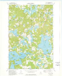 BAY LAKE, MN HISTORICAL MAP GEOPDF 7.5X7