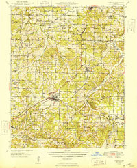 NIANGUA, MO HISTORICAL MAP GEOPDF 15X15