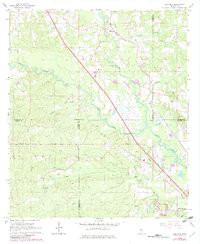 SANFORD, MS HISTORICAL MAP GEOPDF 7.5X7.