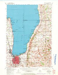 FOND DU LAC, WI HISTORICAL MAP GEOPDF 15