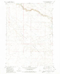 CLOVER BUTTE NORTH, ID HISTORICAL MAP GE