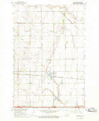 ABSARAKA, ND HISTORICAL MAP GEOPDF 7.5X7