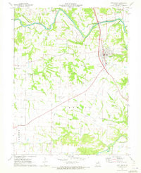NEW LONDON, MO HISTORICAL MAP GEOPDF 7.5