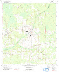 RAIFORD, FL HISTORICAL MAP GEOPDF 7.5X7.