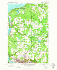 HANCOCK, MI HISTORICAL MAP GEOPDF 7.5X7.