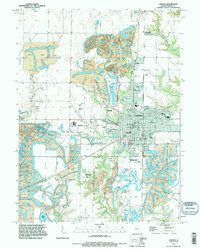 CANTON, IL HISTORICAL MAP GEOPDF 7.5X7.5