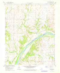 DOGA CREEK, OK HISTORICAL MAP GEOPDF 7.5