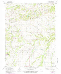 BUELL, MO HISTORICAL MAP GEOPDF 7.5X7.5