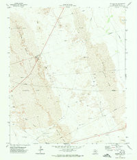 NOTREES NW, TX HISTORICAL MAP GEOPDF 7.5