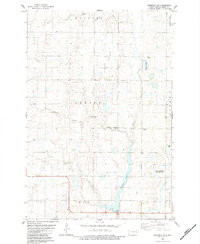 MONANGO SW, ND HISTORICAL MAP GEOPDF 7.5