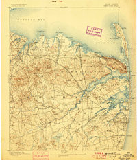 SANDY HOOK, NJ-NY HISTORICAL MAP GEOPDF