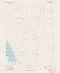 CROCKER MOUNTAIN, CA HISTORICAL MAP GEOP