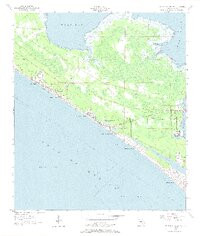 PANAMA CITY BEACH, FL HISTORICAL MAP GEO