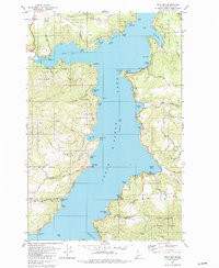 MICA BAY, ID HISTORICAL MAP GEOPDF 7.5X7