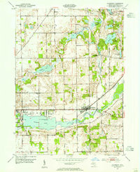 GALESBURG, MI HISTORICAL MAP GEOPDF 7.5X