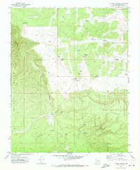 POVERTY SPRING, AZ HISTORICAL MAP GEOPDF
