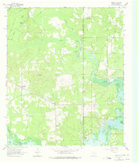 TREES, LA-TX HISTORICAL MAP GEOPDF 7.5X7