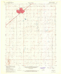HOOKER, OK HISTORICAL MAP GEOPDF 7.5X7.5