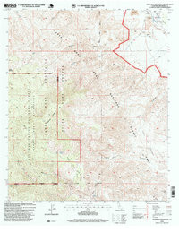MARTINEZ MOUNTAIN, CA HISTORICAL MAP GEO