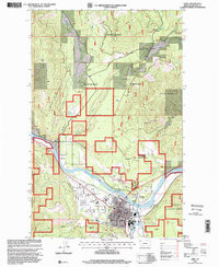 LIBBY, MT HISTORICAL MAP GEOPDF 7.5X7.5