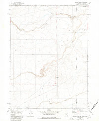 NADINE BUTTE, NV-ID-OR HISTORICAL MAP GE