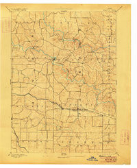 BALDWIN, IA HISTORICAL MAP GEOPDF 15X15