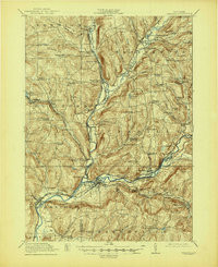 UNADILLA, NY HISTORICAL MAP GEOPDF 15X15