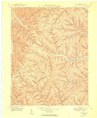 BRUSHART, KY HISTORICAL MAP GEOPDF 7.5X7