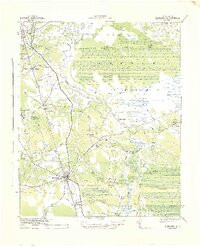 BURGAW, NC HISTORICAL MAP GEOPDF 15X15 G