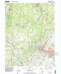 OAKLAND, MD-WV HISTORICAL MAP GEOPDF 7.5