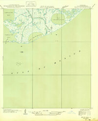 BELLE PASS, LA HISTORICAL MAP GEOPDF 7.5