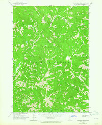 ELEVENMILE CREEK, ID HISTORICAL MAP GEOP