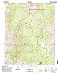 WESTGARD PASS, CA HISTORICAL MAP GEOPDF