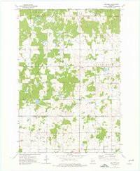 BELLINGER, WI HISTORICAL MAP GEOPDF 7.5X
