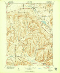 DRYDEN, NY HISTORICAL MAP GEOPDF 7.5X7.5
