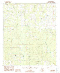 CLAUD, AL HISTORICAL MAP GEOPDF 7.5X7.5