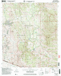 RUBY, AZ HISTORICAL MAP GEOPDF 7.5X7.5 G