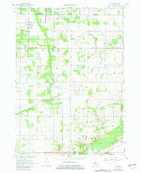 PALO, MI HISTORICAL MAP GEOPDF 7.5X7.5 G
