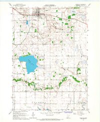 JANESVILLE, MN HISTORICAL MAP GEOPDF 7.5