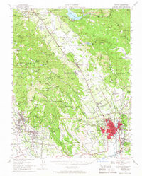 SONOMA, CA HISTORICAL MAP GEOPDF 15X15 G