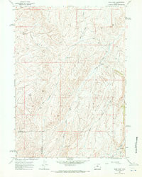 SAND POINT, WY HISTORICAL MAP GEOPDF 7.5