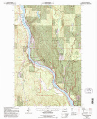 RUBY, WA HISTORICAL MAP GEOPDF 7.5X7.5 G