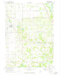 BARODA, MI HISTORICAL MAP GEOPDF 7.5X7.5