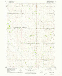 NASHUA NW, IA HISTORICAL MAP GEOPDF 7.5X