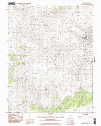 BODIE, CA HISTORICAL MAP GEOPDF 7.5X7.5